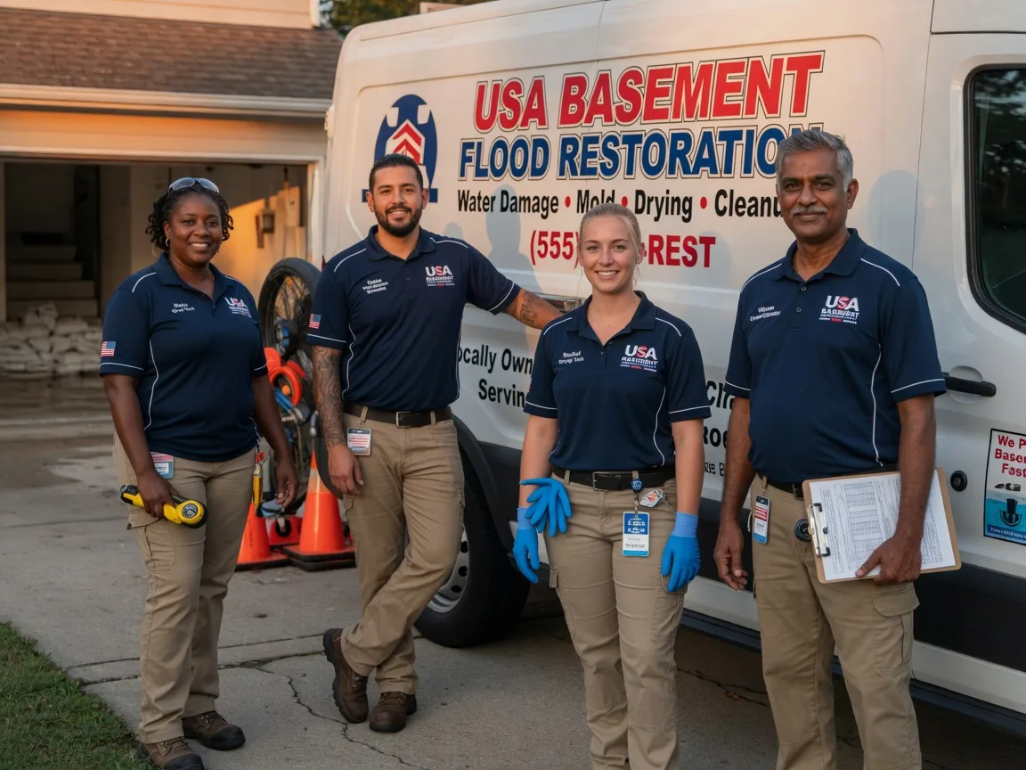 Basement Flood Cleanup company in Lillian, TX